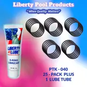 12-800 O-ring For Kreepy Krauly (25-PACK + Lube Tube) PTK-040 By Pooltek USA