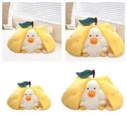 Pear Duck Stuffed Animal Plush Figure Comfortable Collectible Home Decoration