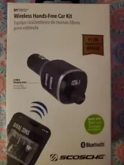 SCOSCHE Universal Bluetooth Hands Free Car Kit with FM Transmitter