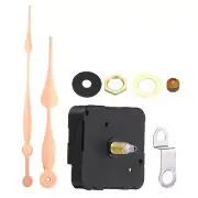1Set Quartz Clock Movement w 12" Clock Hand 20mm Shaft Rose Golden