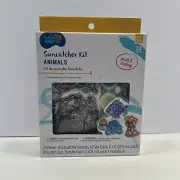 Hello Hobby Suncatcher Kit - Animals (24 pc) New