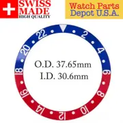 Swiss Made Red / Blue (Pepsi) Bezel Insert for Rolex GMT 315-16700-6 - NEW!