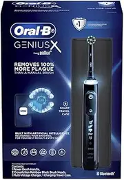 Oral-B Genius X Electric Toothbrush w/ Charging Travel Case - Black