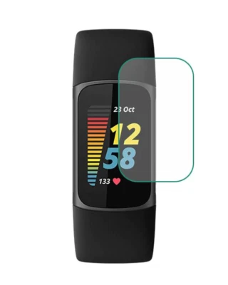 StrapsCo TPU Hydrogel Smartwatch Screen Protector for Fitbit Charge 5