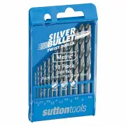 Sutton D101SM1 - Jobber Drill Set SM1 Bright 12 Piece Metric