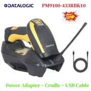 Datalogic PM9100-433RBK10 PowerScan 1D Wireless IP65 Barcode Scanner Imager Kit