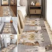 Washable Long Carpet for Hallway Entryway 1m 1,5m 2m 2,5m 3m 3,5m 4m 4,5m 5m 5,5m 6m Runner Rugs with Non-Slip Backing, Modern Indoor Outdoor Non-Slip Floor Mats Home Decor(3.3ft×3.3ft/100×100cm)