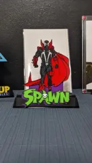 Spawn Comic Book Stand