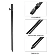 34-56cm Extending Adjustable Aluminum Fishing Bankstick Rod Pod Rest for Carp