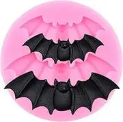 Silicone Halloween Molds for Baking - Halloween Ice Molds,Horror Shape Cake Pop Mold, Chocolate Molds, Spooky Silicone Molds, Fondant Cake Baking Mold, Halloween Cookware