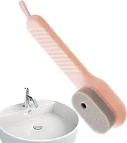 [Generic] Shoe Cleaner Brush | Leather Furniture Scrubber - Replaceable Brush with Soap Dispenser for Shoes Sneakers Boots Canvas Leather Sofa Furniture Bags