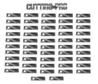 52 Blade Set Replaces Blue Bird 5201 Models F20B C18 Dethatcher