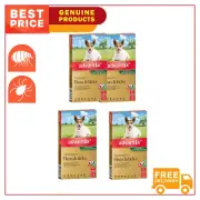ADVANTIX for Dogs Flea and Tick Treatment Upto 4 Kg Green Pack 3,6,12 Pipettes
