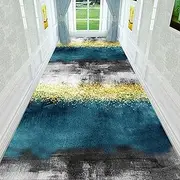 Extra Long Hallway Runner Rug Retro Washable Style Long Rug Do Not Fade Floor Non-Slip Mats Anti-Slip Carpet Runner Rug,1m x 2m