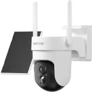 2K Security Cameras Wireless Outdoor, Solar Powered Camera for Home with 360° Vi