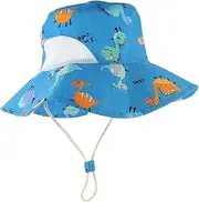[DEARMAMY] Sun Visor Summer Hat Outdoor Uv Hats Cap Blinders Beach Peaky Sun Boys Summer Cap Protection Beanie Sunscreen Sunhats Swim Visor Pool Bonnet Acrylic Dark Blue