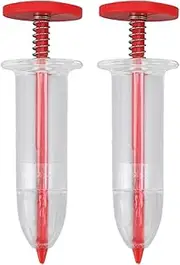 2pcs Seeds Dispenser Mini Seedmaster Sowing Small Seed Spreader Hand Spreader Garden Seed Planter for Carrot, Lettuce, Grass