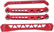 ATATQY Rear Control Arm Replacement Racing Rear Lower Control Arms Subframe Brace Tie Bar Compatible For Honda Civic EK 96-00(Cr0091011-red)