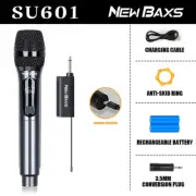 Wireless Microphone 2 Channels UHF Professional Handheld Mic Micphone for Party