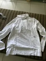 Boohoo Basic Roll Neck Long Sleeve Top White 24 Freepost G53