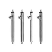 4pcs Quick Release Spring Bar 1.8mm Dia 17mm Width Stainless Steel Watch Pins
