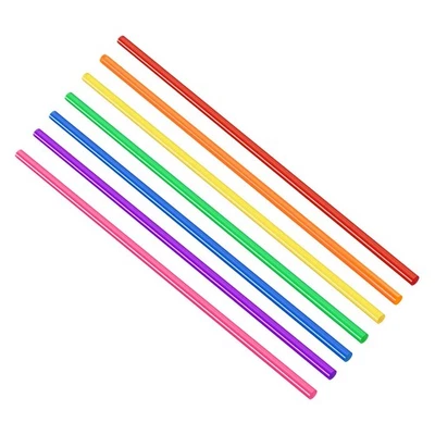 Acrylic Round Rod Colorful 1/4"x11-5/8 Solid Plastic PMMA Bar Stick