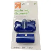 Up & Up Dog Waste Dispenser + 1 Roll /15 Waste Bags