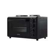 Morphy Richards Benchtop Convection Oven with Hot Plates 32L (Black)