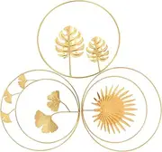 Levemolo 3 Iron Wall Pendants Design Wall Hanging Decor for Home and Office