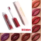 10Colors Liquid Lipstick Matte Lip Gloss Lip Glaze Long Lasting Non-Stick Makeup