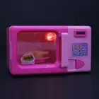 Mini Simulation Kitchen Toys Play House Microwave Oven Model for Kids Children