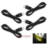 4 10FT 3.5MM M/M JACK AUX STEREO CABLE CORD IPAD IPHONE IPOD MP3 CAR ZUNE BLACK