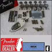 Fender American Vintage Aged/Relic Hardtail Stratocaster Hardware Set w/ Tuners