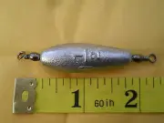 50 PCS. TROLLING SINKER W/#7 BLACK BARREL SWIVEL, 1-1/2 OZ.