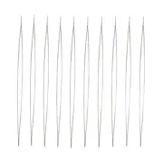 10 PCS Beading Needle Collapsible Eye Flexible for Beads Embroidery Big
