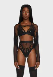 [Thistle and Spire] Smokin' Mirrors Mesh Shrug