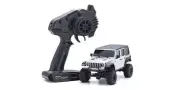 Kyosho 32536W MINI-Z 4x4 ReadySet Jeep Wrangler Unlimited Rubicon Bright White