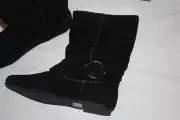 DR SCHOLL'S OAKLAND BLACK BOOTS #7 us $99