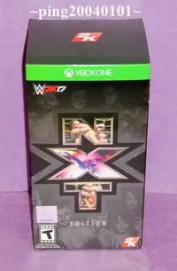 在飛比找Yahoo!奇摩拍賣優惠-☆小瓶子玩具坊☆XBOX ONE全新未拆封原裝片--WWE 