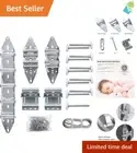 All-in-One Garage Door Hinge & Roller Set for Easy Installation and Long Life