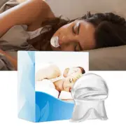 Anti Snoring Tongue Device Silicone Sleep Apnea Aid Stop Noise Sleeve BPA Free