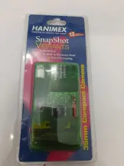 NEW Hanimex SnapShot Vibrants Green Clear 35mm Compact Film Camera