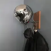Rustic Creative Motorcycle Helmet Holder Helmet Hanger Wall Mount Helmet Hooks