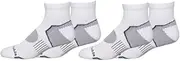 [Columbia] Men's Quarter Balance Point Walking Socks 4-Pack