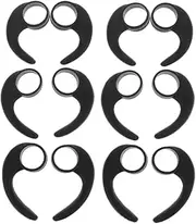 Silicone Earbud Tips Replacement Set for Earphones Earbuds Sports -Slip -Drop Design Soft Comfortable for Long Hours