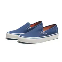 在飛比找PChome24h購物優惠-VANS 休閒鞋 SLIP ON 48 寶藍 帆布 懶人鞋 