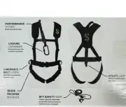 Summit Treestands SU83088 Safety Harness for Men, Medium - Black