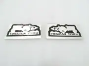 Massey Ferguson Tractor "The FERGUSON System" Sticker (Pair)