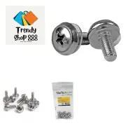 M5 Mounting Screws for Server Racks and Cabinets - 50 Pack - Screw kit pack o...