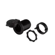 Install Bay IBR58 12V Power Socket Water Resistant w/Cover, Retail Pack